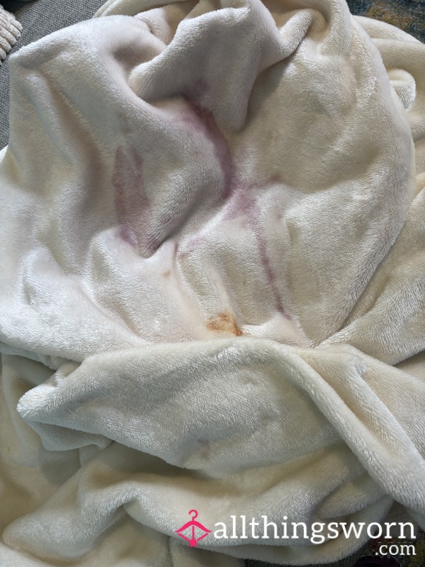 Stained Blanket 🍷☕️💦