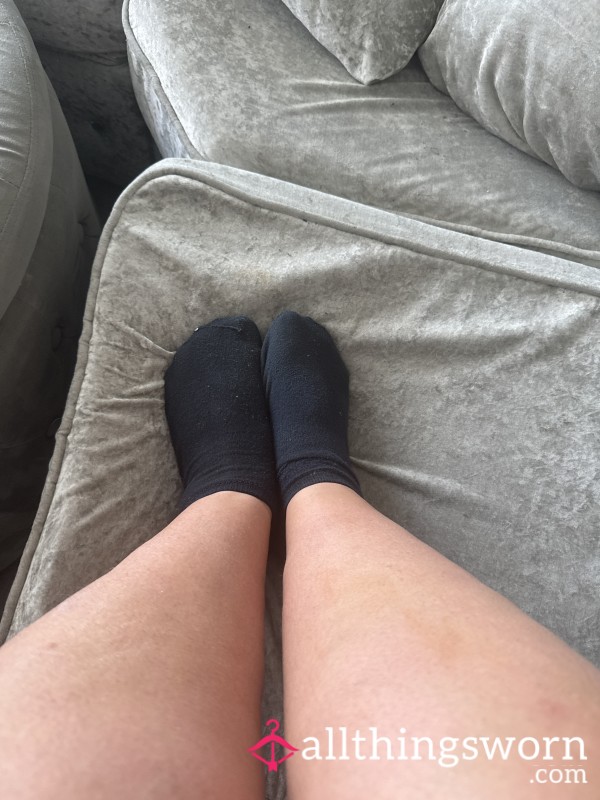 Dirty Blue Socks