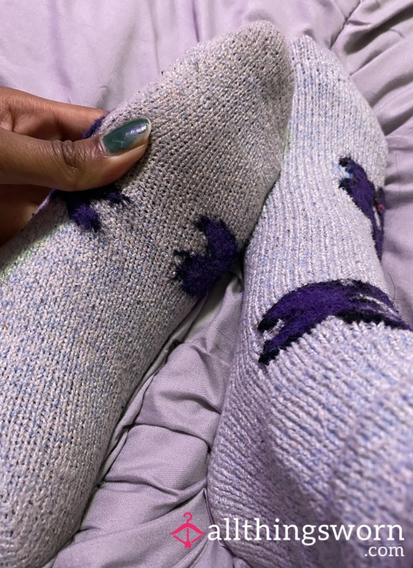 Dirty Blue Socks