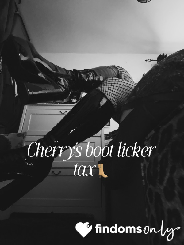 Dirty Boot Licker Tax👅