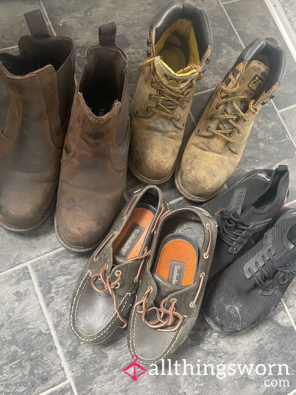 Dirty Boots & Shoes