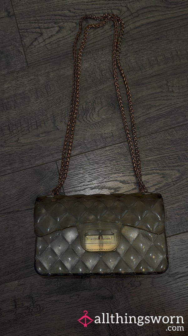 Dirty Clear Purse