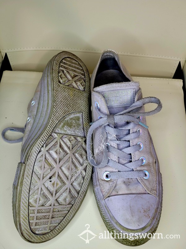 Lilac ✯Converse✯ Well-Worn
