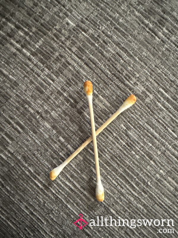 Filthy Cotton Buds - Ear Wax