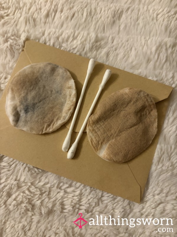 Dirty Cotton Pads And Buds