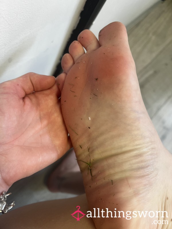 Dirty, Covered In Bits, Sweaty And Stinky Socks