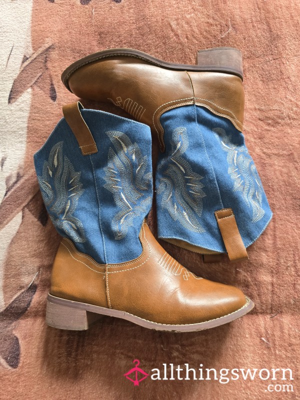 Dirty Cowgirl Boots 🤠✨