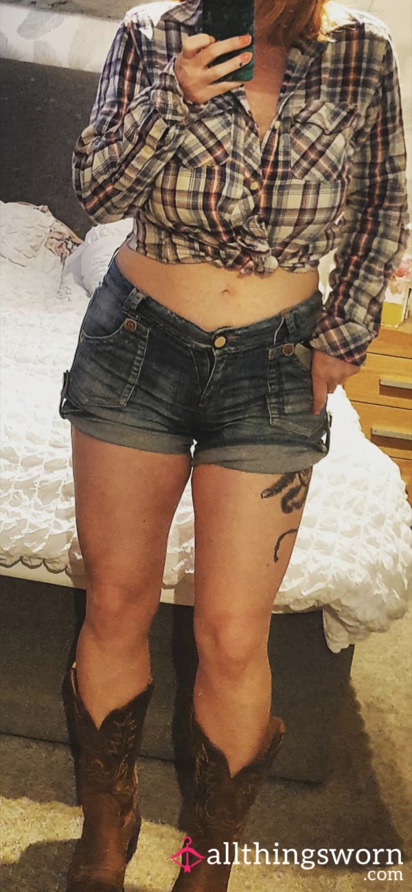 Dirty Cowgirl Denim Shorts