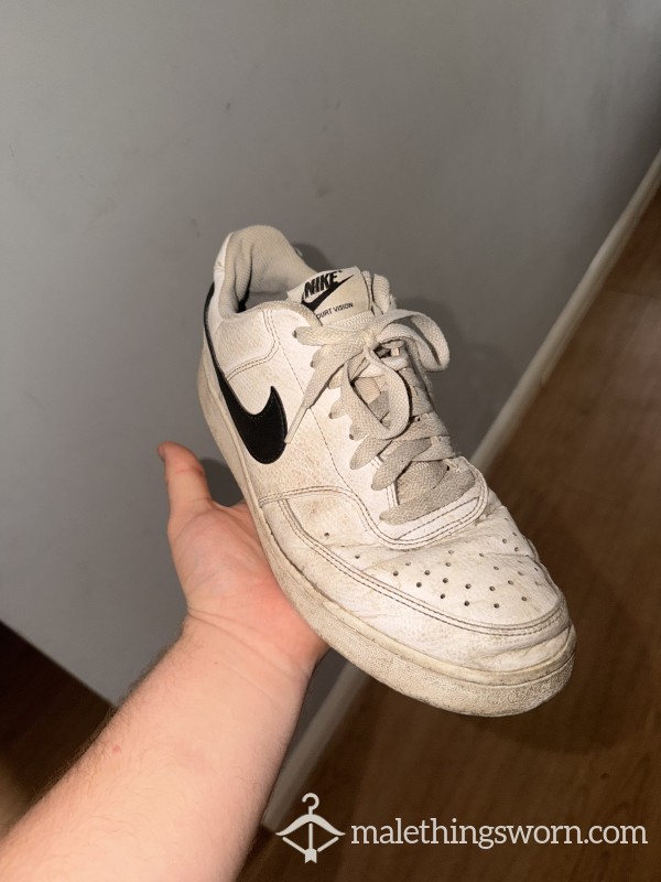 Dirty, Creased Worn Nikes