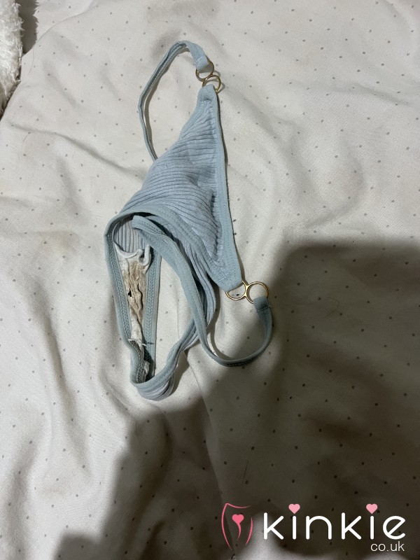 Dirty, Crusty Blue Thongs💙