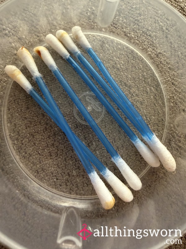 Dirty Ear Buds Used Post Swim