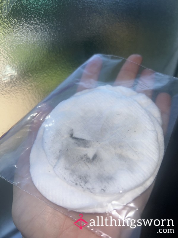 Dirty Face Cotton Pads.. 4 Days Worth ☀️