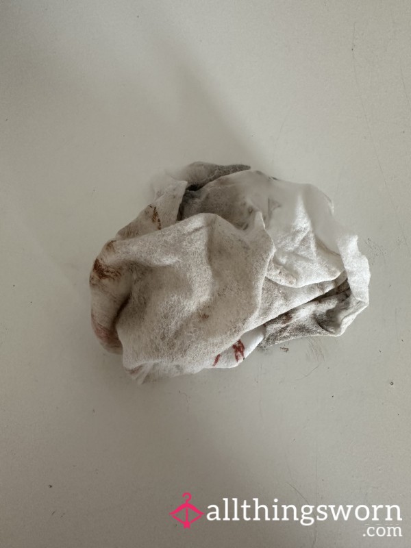 Dirty Face Wipes/ Cotton Pads