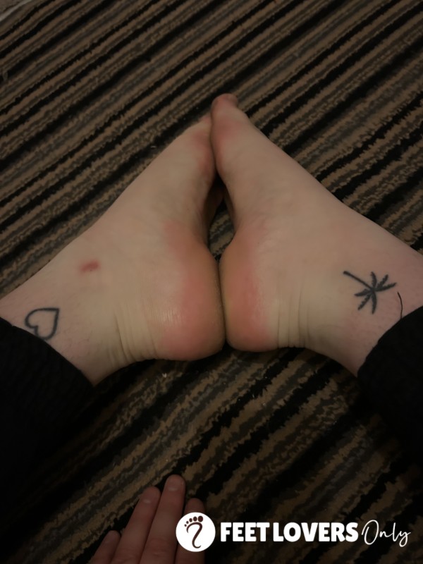 Dirty Feet After Martial Arts Training