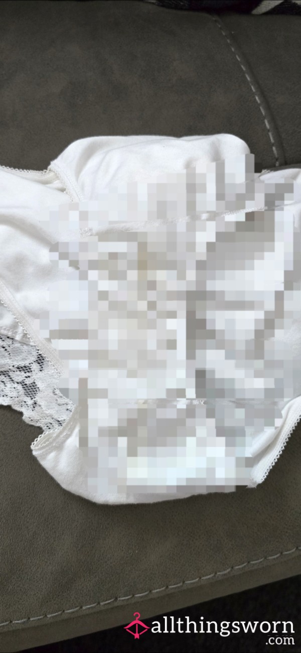 Dirty Filthy C*m Filled  Gusset