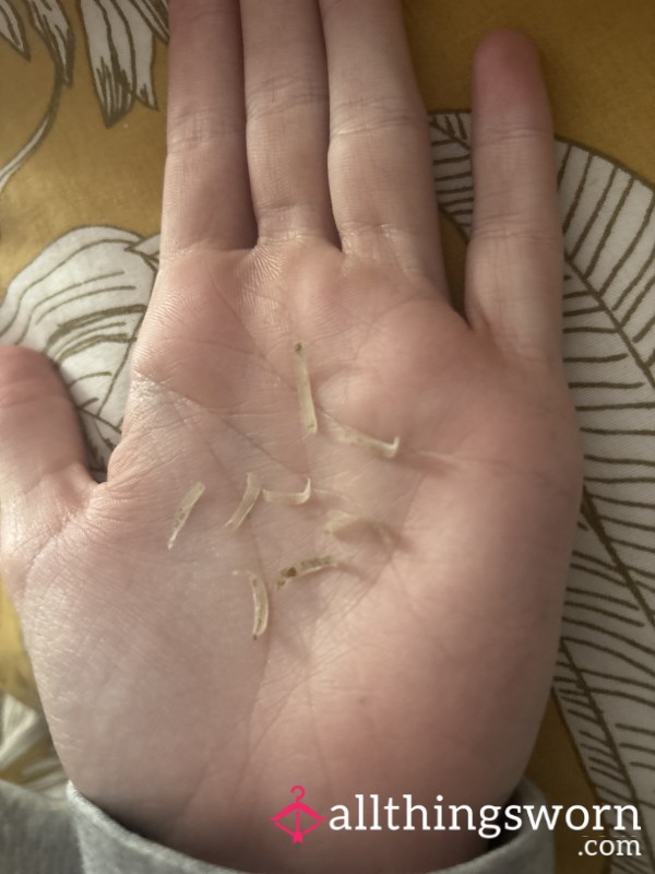 Dirty Finger Nail Clippings