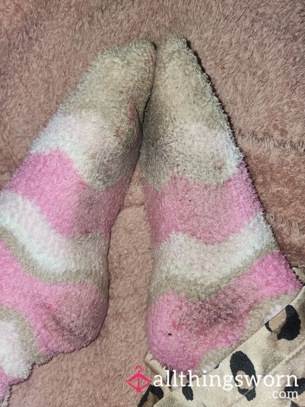 Dirty Fluffy Socks