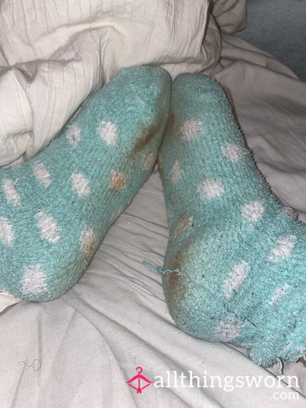 Dirty Fluffy Socks From School