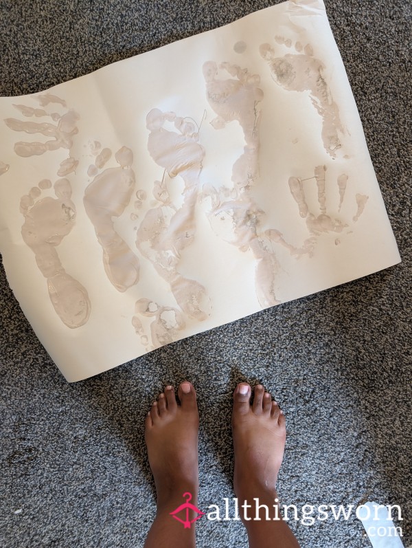 Dirty Foot Painting 🫟🎨