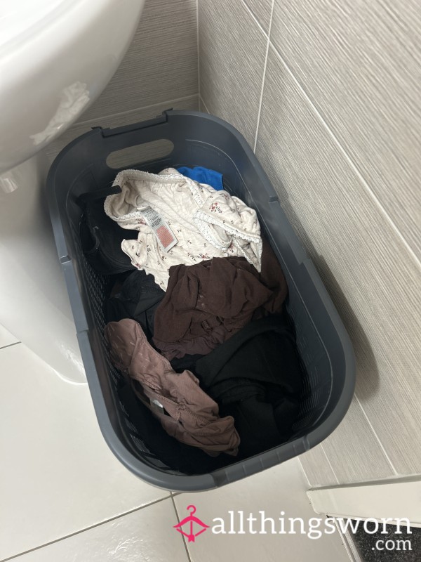 Dirty Full Washing Basket