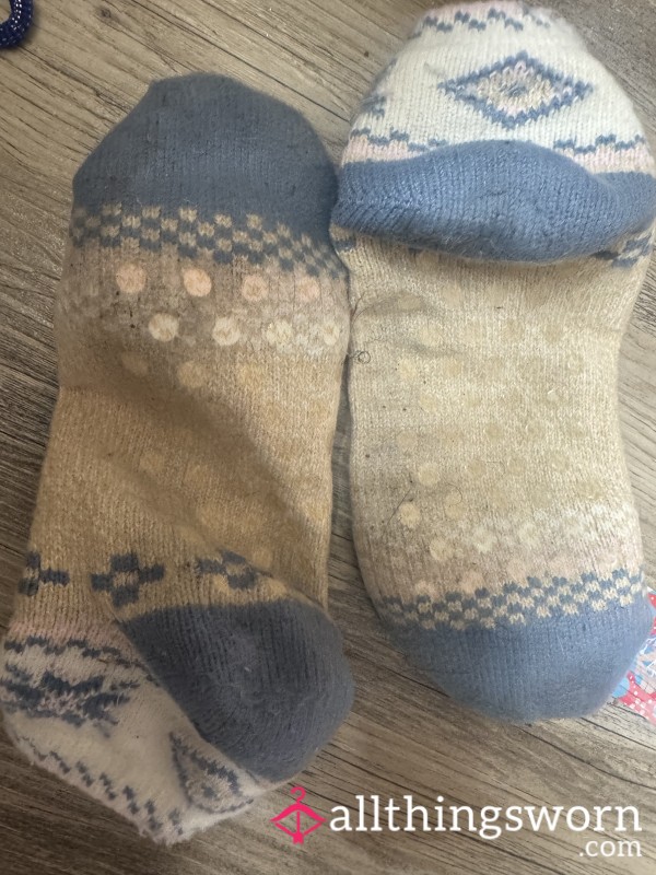 Dirty Fuzzy Socks