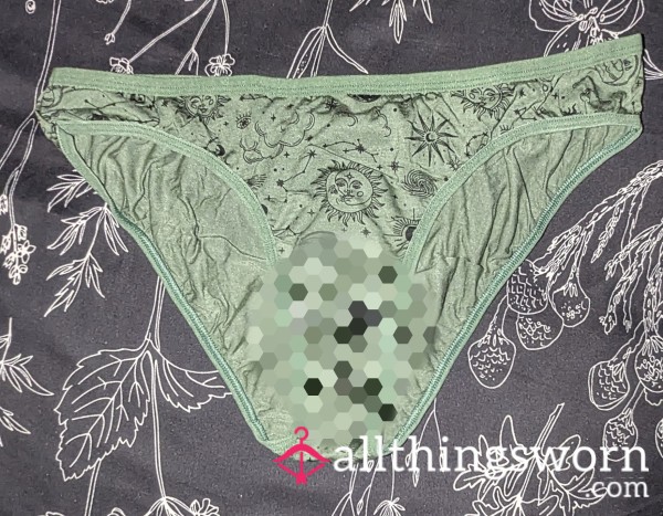 Dirty Green Panties
