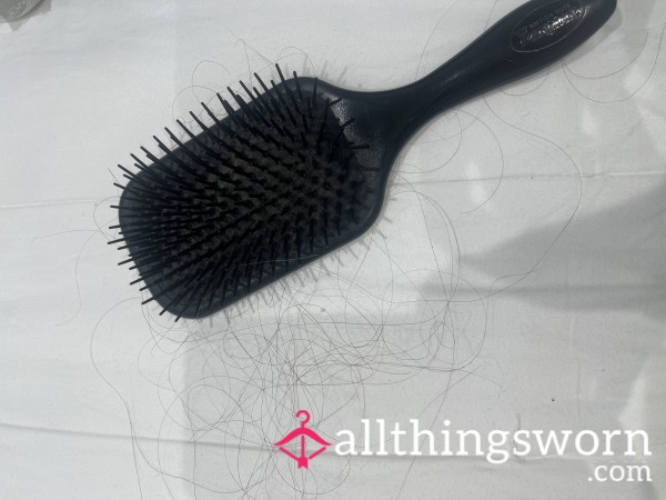 Dirty Hairbrush