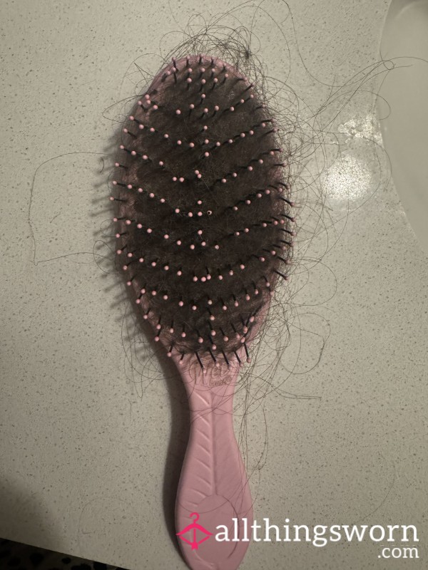Dirty Hairbrush