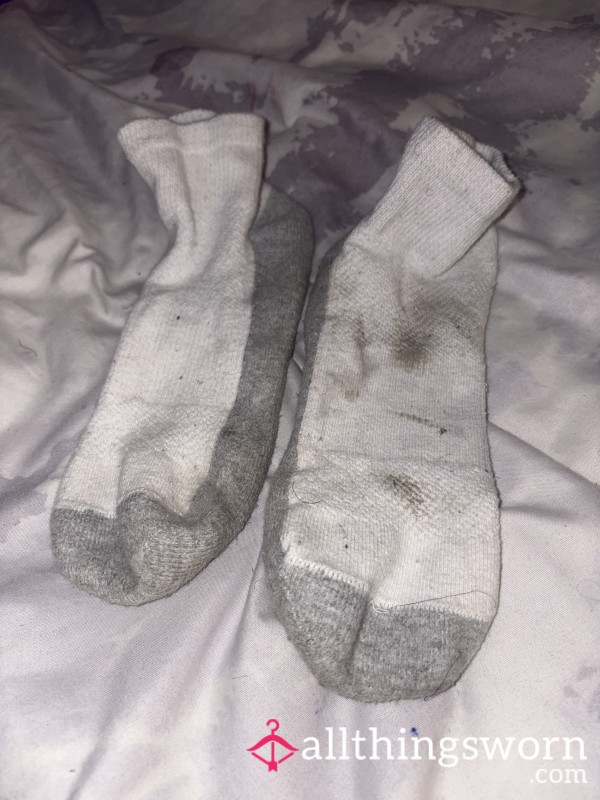 Dirty Hanes Socks