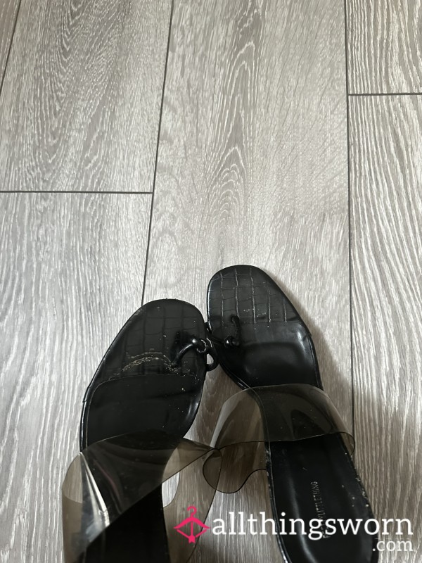 Dirty High Heels From My Night Out Last Weekend 😛 Worm For 9 Hours Straight! 😏
