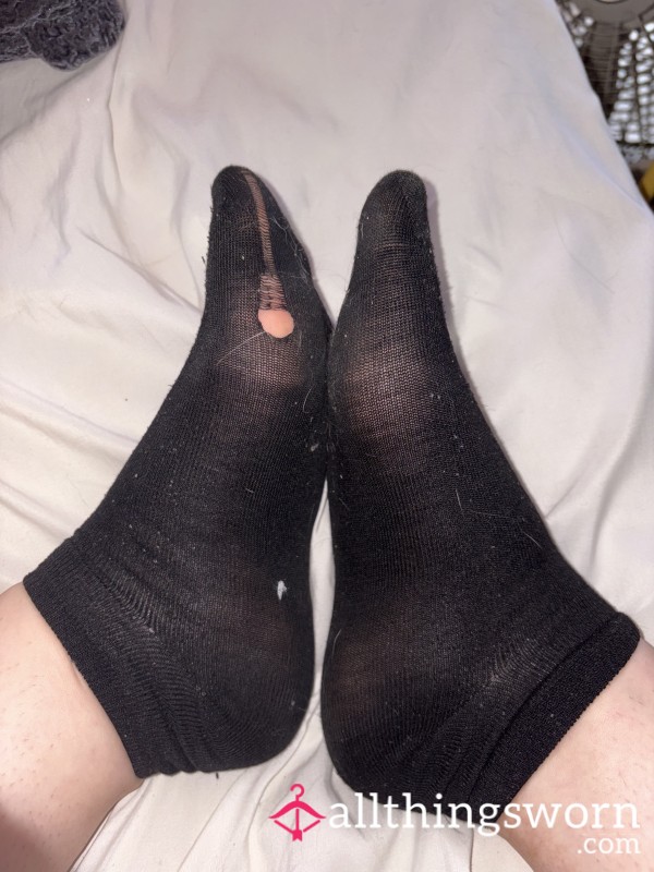 Dirty, Holey Black Peds