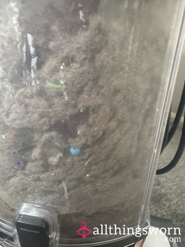 Dirty Hoover Dust Starting Off A Snack Sized Bag