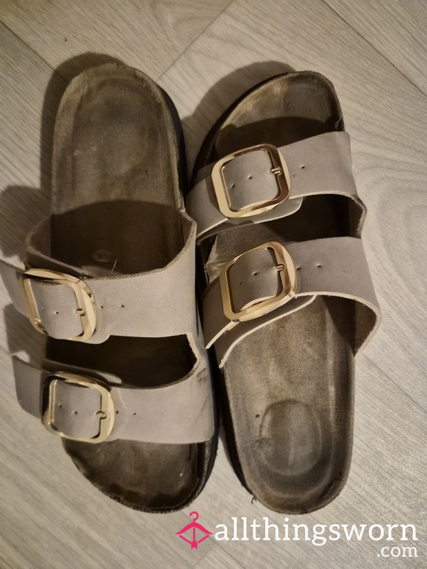 Dirty Hot Smelly Sandals