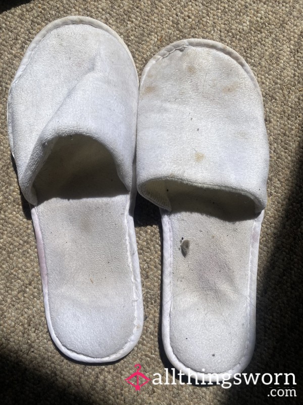 Dirty Hotel Slippers 😈