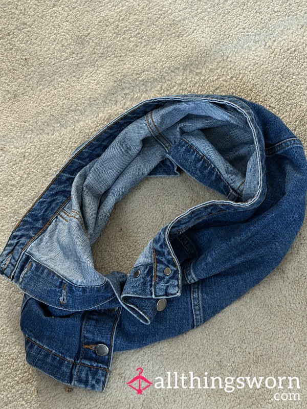 Dirty Jean Skirt