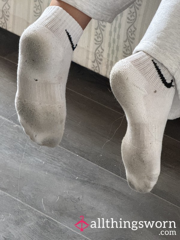 Dirty Nike Gym Socks