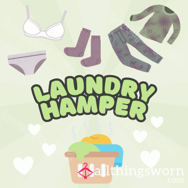 Dirty Laundry Hamper Item 🗑