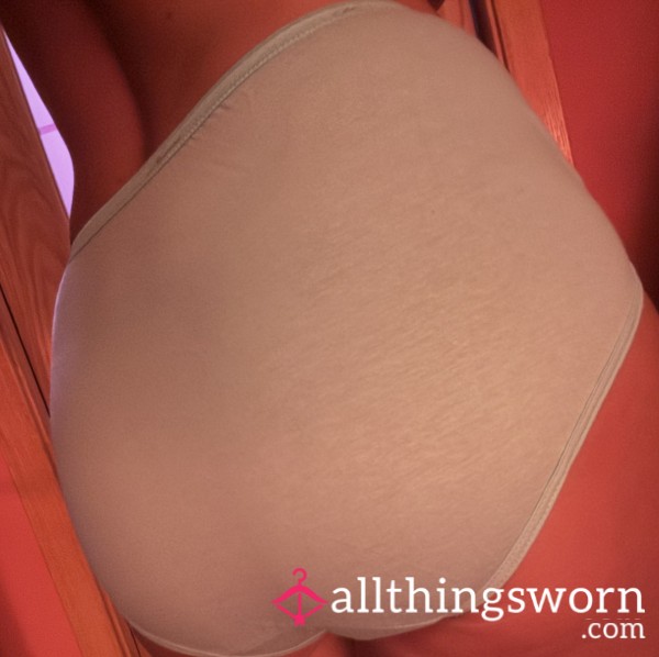 Dirty Light Blue Briefs Used Stinky Panties