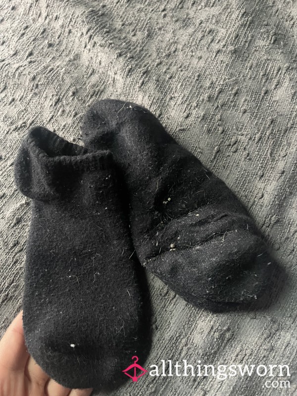 Dirty Linty Socks Filled With Dust And Dirt
