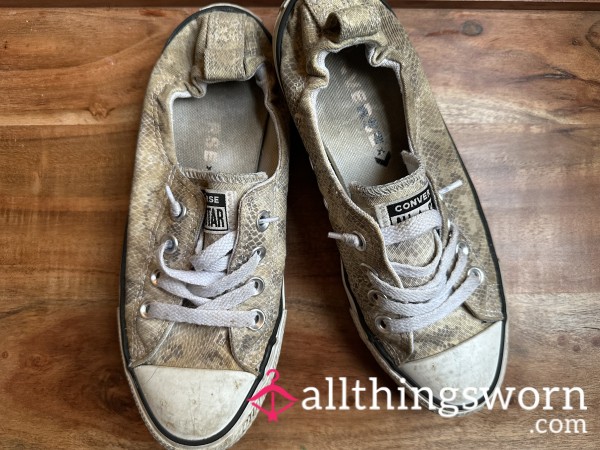 Dirty Little Kicks 👟 Worn Converse With Scent & Sole