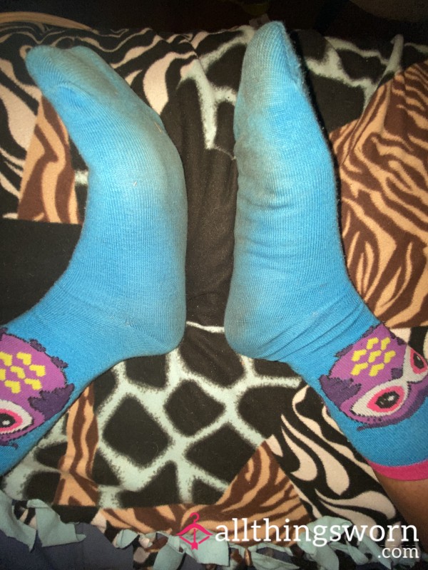 Dirty Long Socks Feet