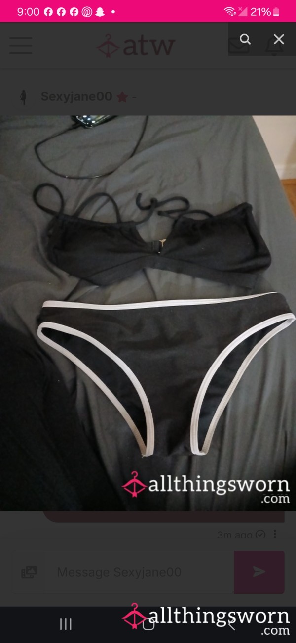 Dirty Mis Matched Bikini