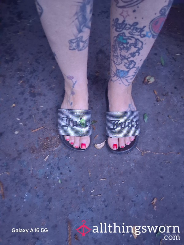 Dirty Mud Puddle Feet