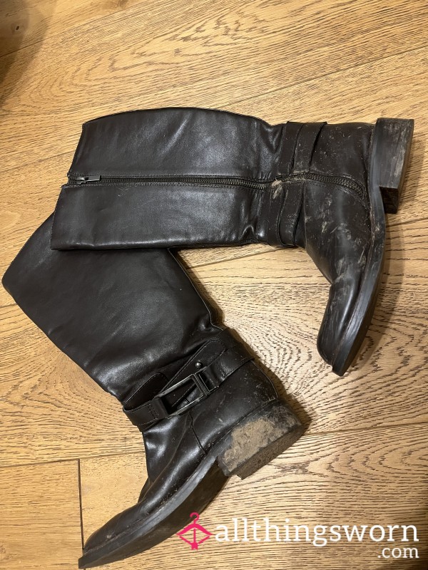 👢 DIRTY Muddy Buckle Boots 👢