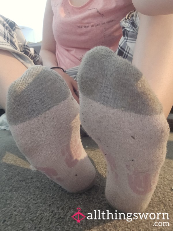 Dirty Ankle Socks 💗 3 Days Wear