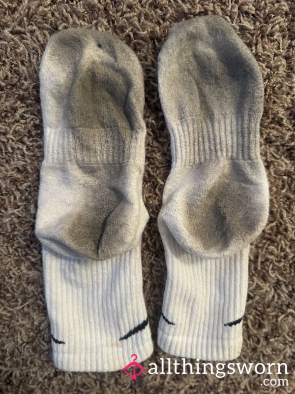 Dirty Nike Gym Socks 🧦