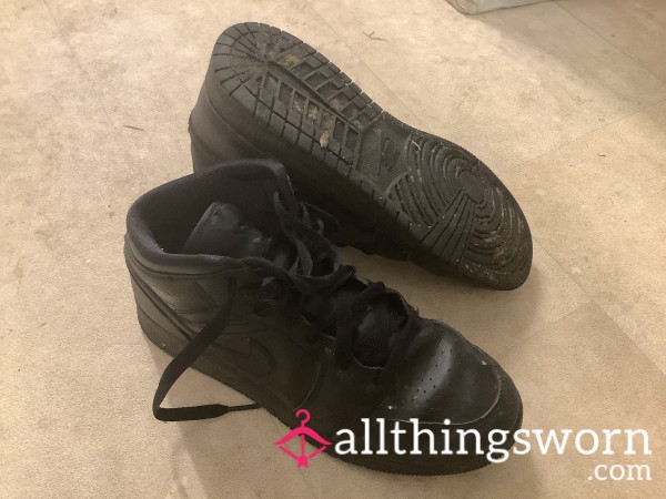Dirty Nike Jordan Air Trainers
