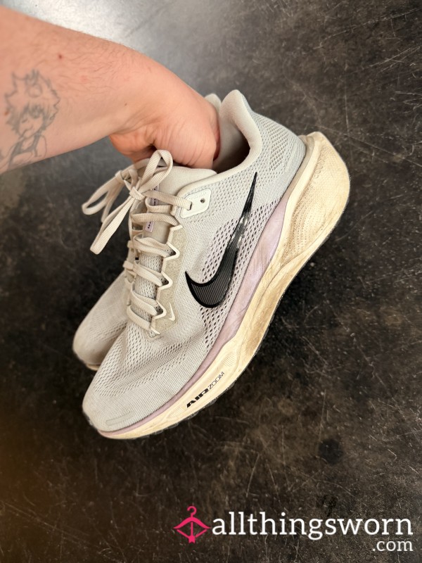 Dirty Nike Running Shoes