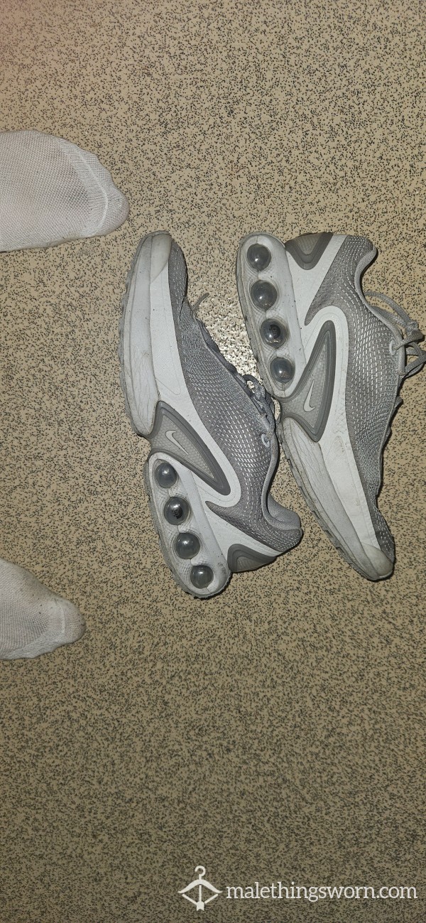 Dirty Nike Work Shoes