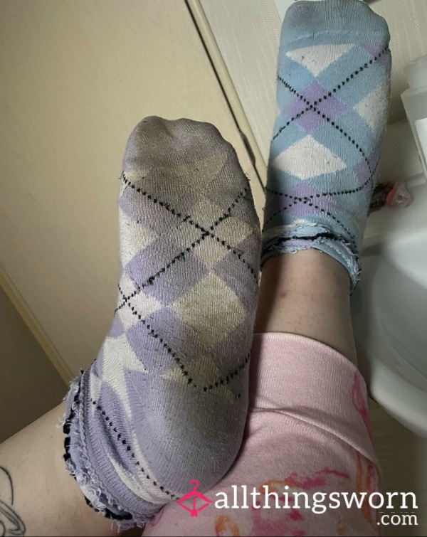 Weekend Worn Dirty Odd Socks